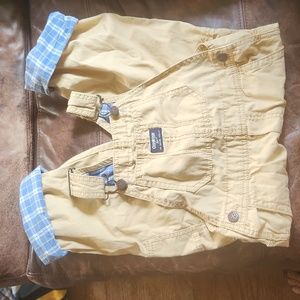 Khaki 5t Oshkosh B'gosh overalls